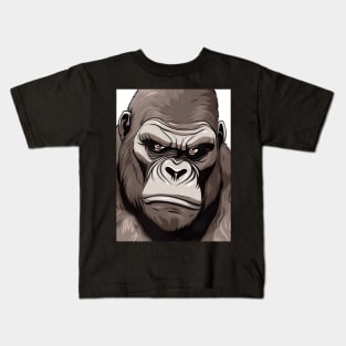 Alpha Animal Powerful Gorilla - Anime Wallpaper Kids T-Shirt